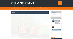 Desktop Screenshot of irvineplant.co.uk